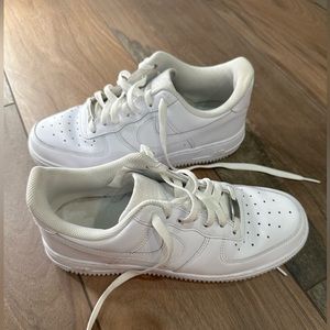 White air force ones